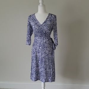 Faux wrap A line dress NEW WITH TAG